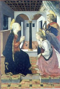 The Annunciation with St. Julian