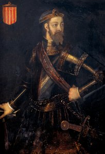 Portrait of Ramon Borell I, Earl of Barcelona by Filippo Ariosto