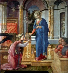 Annunciation by Filippo Lippi