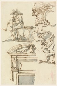 Door Frame and Figure Studies