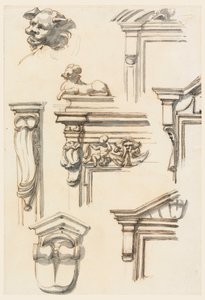 Architectural Studies, 1750–75 by Filippo Marchionni