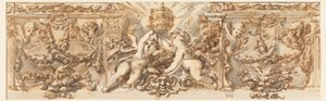 Decoration of a Frieze, ca. 1770 by Filippo Marchionni