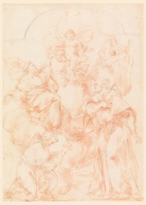 Study for an Altar Painting with Christ Child