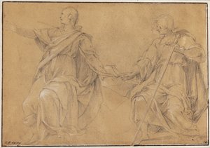 Sts James the Great (?) and John the Evangelist