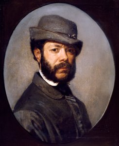 Self-Portrait of Filippo Palizzi by Filippo Palizzi
