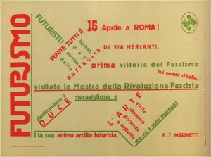 Futurism by Filippo Tommaso Emilio Marinetti