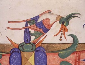 Fantastical Bird, (detail)