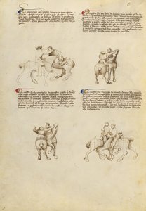 Unarmed Equestrian Combat by Fiore Furlan dei Liberi da Premariacco