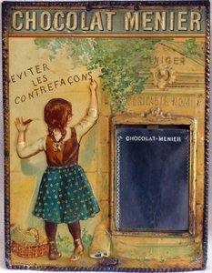 Advertising Plaque of Chocolate Menier, c.1900