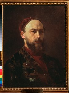 Self Portrait by Firs Sergeevich Zhuravlev