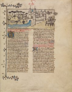Romulus and Remus by First Master of the Bible historiale of Jean de Berry
