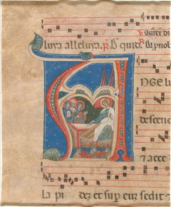 The Three Holy Women at the Tomb by First Master of the Cortona Antiphonaries