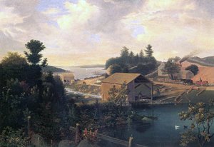 The Mill at Lanesville, 1849