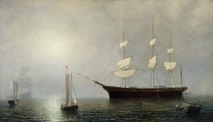 The Ship Starlight, c. 1860 by Fitz Henry Lane