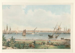 View of New Bedford from the Fort near Fairhaven