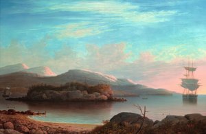 Before Mount Desert Island by Fitz Henry Lane