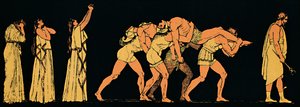 The Dead Brothers, 1880 by Flaxman