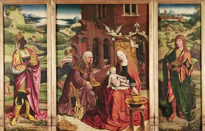 Adoration of the Magi by Flemish School