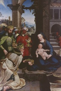 Adoration of the Magi by Flemish School