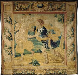 Brussels Mythological Tapestry, mid 17th century by Flemish School