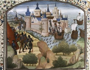 Crusades: Constantinople besieged by the Crusaders
