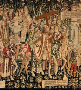 The legend of the Holy Cross. Ca 1450 (detail) by Flemish School