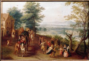 Country Dance by Flemish School
