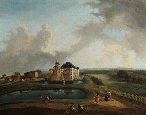 Flemish Castle by Flemish School