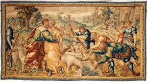 Flemish tapestry. 17th century by Flemish School