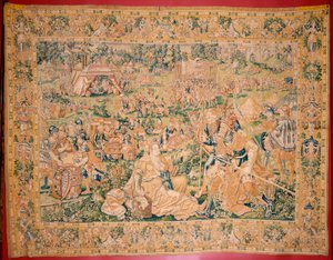 The Beheading of Holofernes (Flemish Tapestry, Series The Book of Judith) by Flemish School