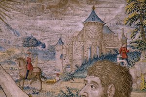 The History of Saint John the Baptist: The Baptism of Christ. 1515-1520 by Flemish School