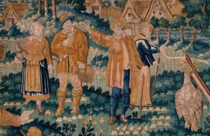 The goose game. 17th century.