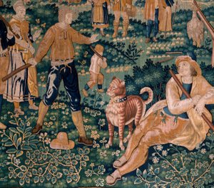 The Goose Game by Flemish School