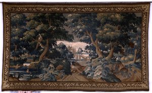 Love Scene (detail) by Flemish School