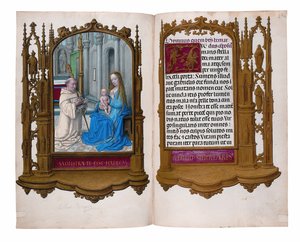 Folios from the Rothschild Book of Hours, Ghent or Bruges