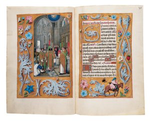 Folios from the Rothschild Book of Hours, Ghent or Bruges