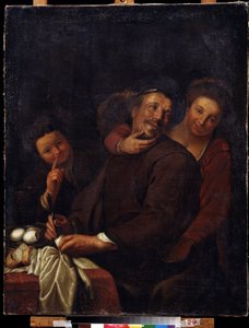 The Merry Company by Flemish School