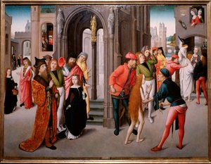 Martyrdom of St Catherine of Alexandria by Flemish School