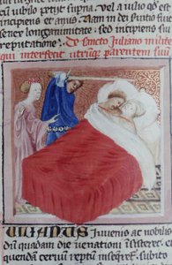 Page from the Golden Legend, Bruges, c.1400-10 by Flemish School