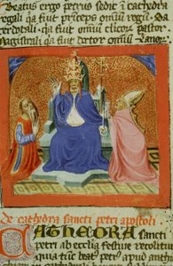 Page from the Golden Legend, Bruges, c.1400-10