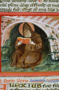 Page from the Golden Legend, Bruges, c.1400-10 by Flemish School