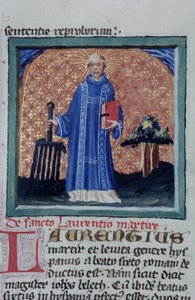 Page from the Golden Legend, Bruges, c.1400-10