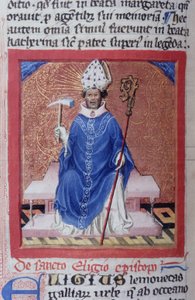 Page from the Legenda Aurea, Bruges, c.1400-10