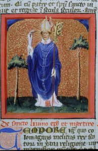 Page from the Legenda Aurea, Bruges, c.1400-10