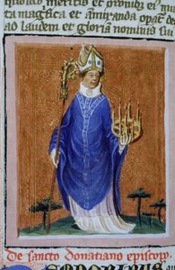 Page from the Legenda Aurea, Bruges, c.1400-10 by Flemish School