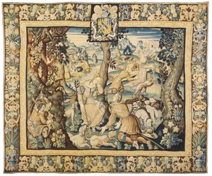 Mythological Tapestry by Flemish School