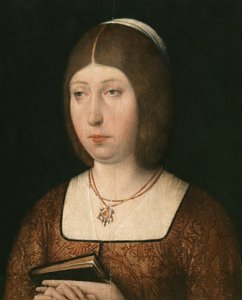 Portrait of Isabella "The Catholic", Queen of Castile, c.1490 by Flemish School