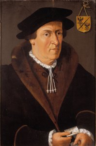 Portrait of Jan de Fevere, c.1540-59 by Flemish School