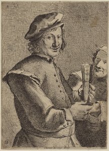 Portrait of a Smiling Young Man by Flemish School