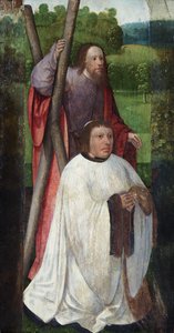 Saint Andrew and Donor, Saint James